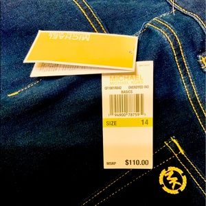 Michael kors womens boot cut jeans, size 14